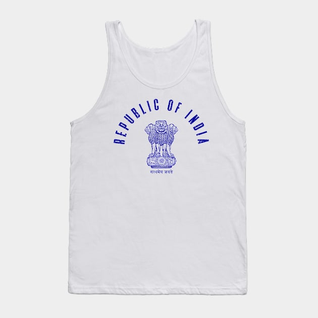 Republic of India Vintage Tank Top by zurcnami